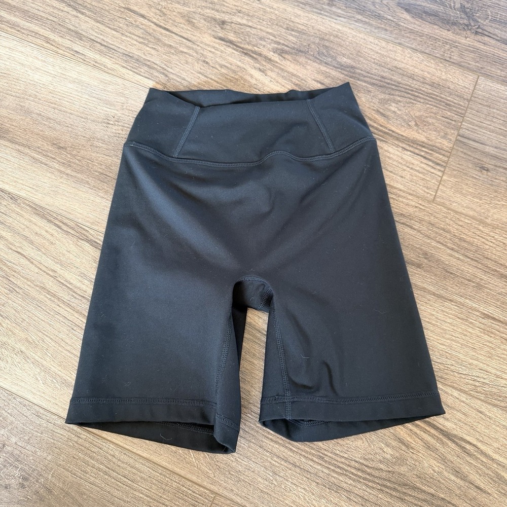 Oner Active High Waist Bike Shorts 6" Black Women's size XS
